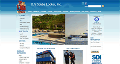 Desktop Screenshot of djscuba.com